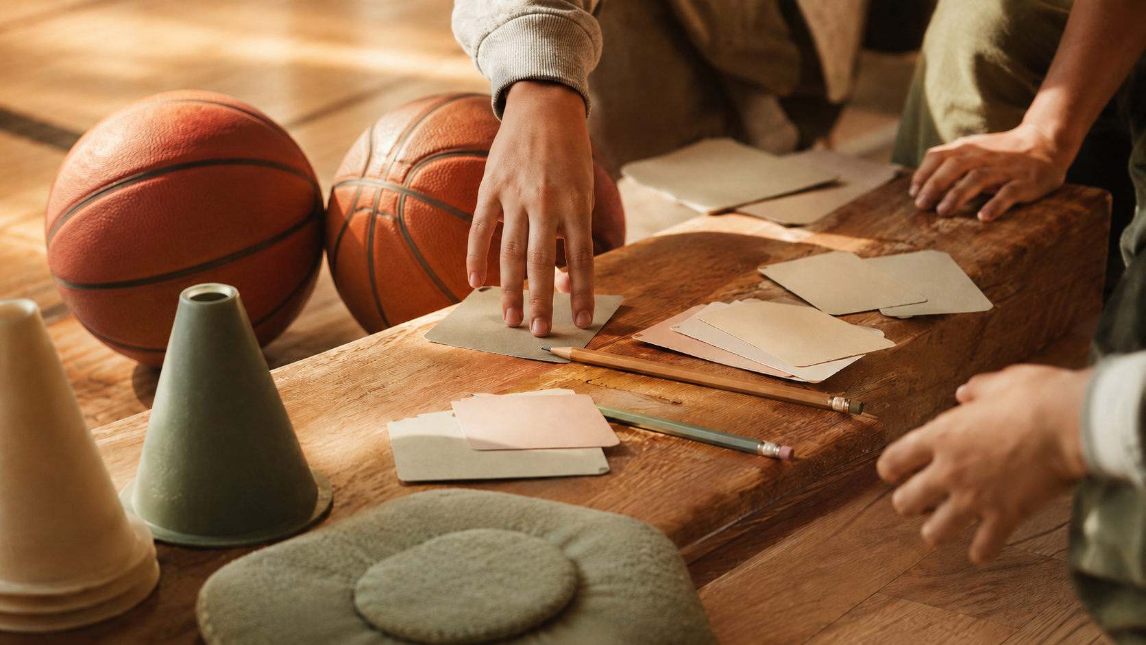Basketball-inspired tools for movement and emotional awareness